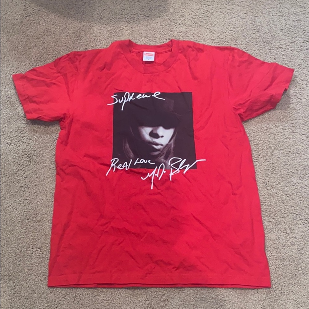 Supreme Mary J Blige Shirt